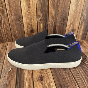 Rothys Women's The Original Slip On Sneakers Shoes Black Size 10